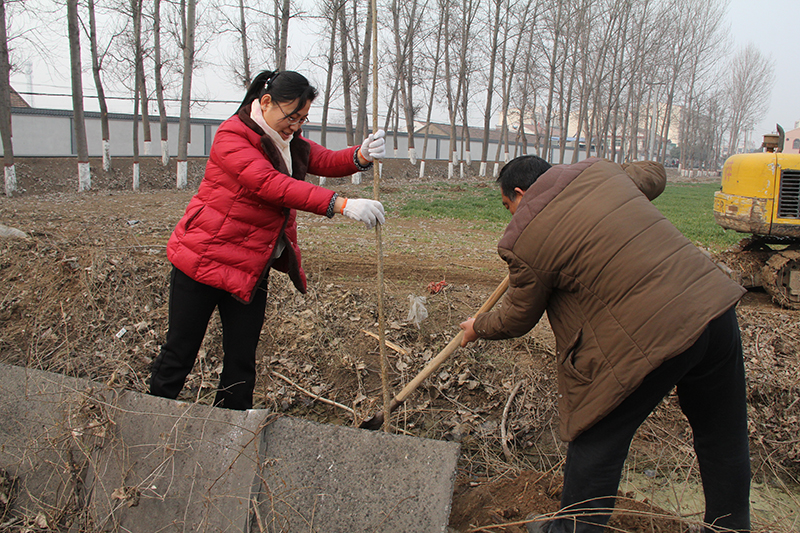 博農(nóng)集團領(lǐng)導(dǎo)、基層黨政負(fù)責(zé)人等同志積極參加植樹活動